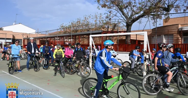 Gran Participación en el «Día de la Bicicleta» de Miguelturra: Impulso a la Movilidad Sostenible