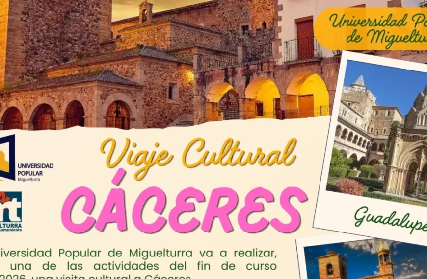 Inscripciones Abiertas para el Viaje Cultural a Cáceres desde Miguelturra