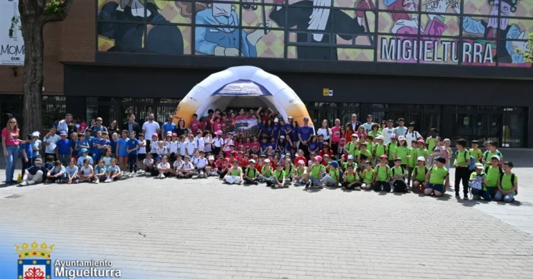 Miguelturra Conmemora el Éxito del Día de la Educación Física con Participación Escolar Total