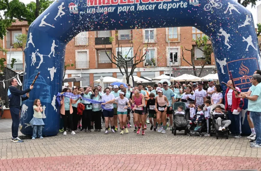 Miguelturra Corre por la Igualdad y Recauda Fondos para Fisensi a Pesar de la Lluvia