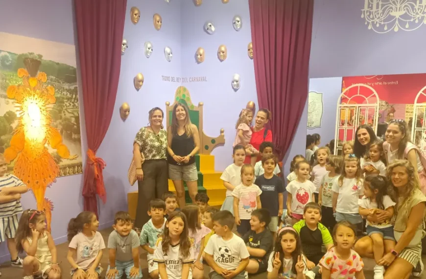 El Museo del Carnaval Celebra una Jornada Educativa con el Colegio Rural de Abenójar
