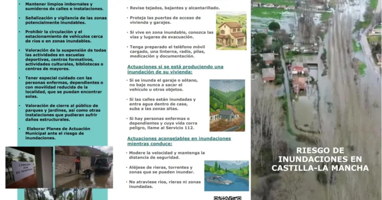 Guía Regional de Inundaciones: Acciones, Información y Autoprotección