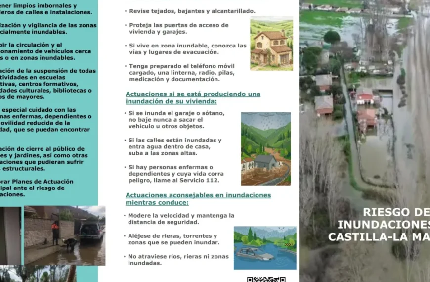 Guía Regional de Inundaciones: Acciones, Información y Autoprotección