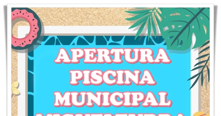 Inauguración de la Piscina Municipal en Miguelturra el 19 de junio