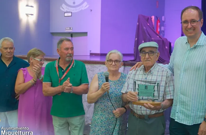 Miguelturra Concluye su Semana Cultural de los Jubilados con una Comida de Hermandad y Homenaje a Octavio Martín