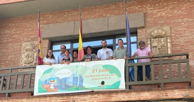 Miguelturra se Une en Apoyo a la Lucha contra la ELA con Pancarta Institucional