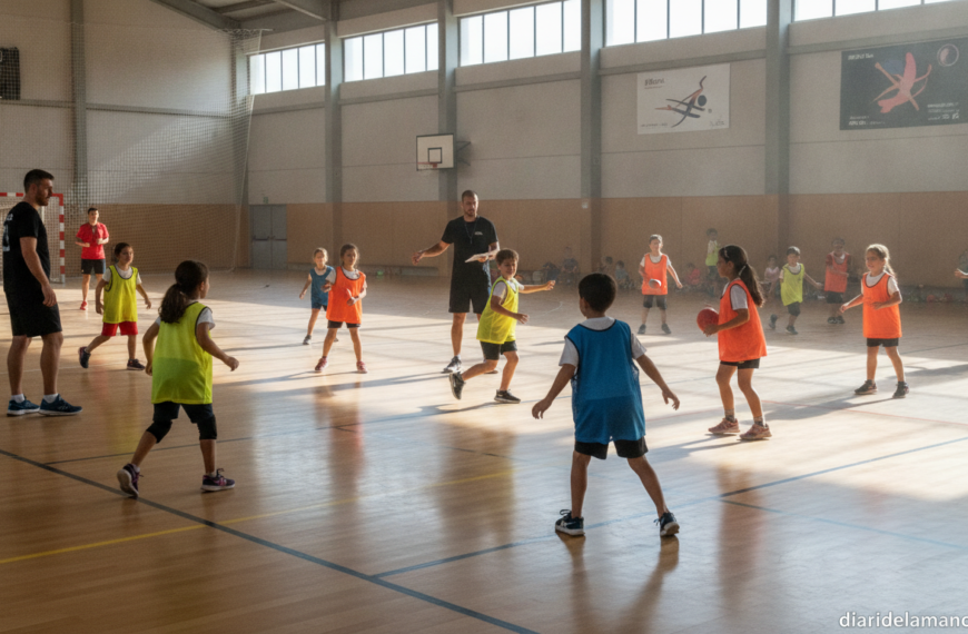 Récord de participación en el XVIII campus de balonmano de Pozuelo