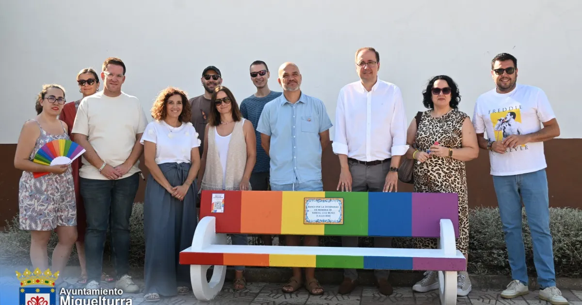 Miguelturra Celebra el Orgullo con la Reinauguración del Banco de la Diversidad