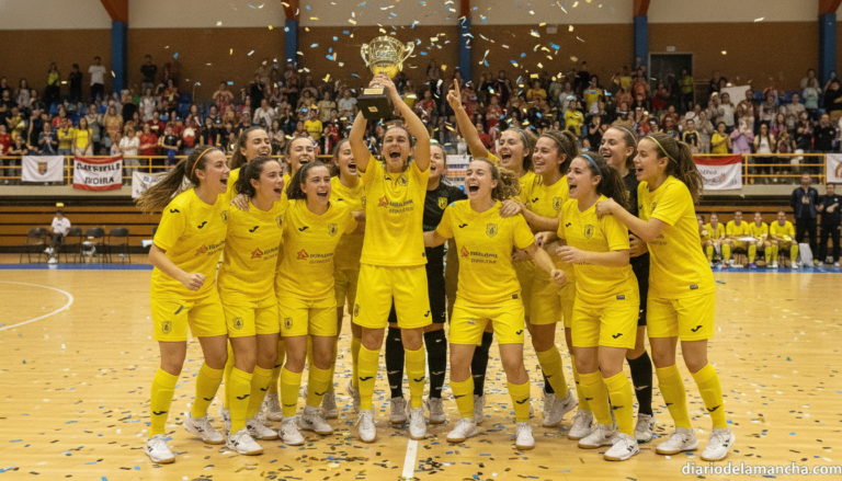 Almagro suma dos campeones de España en fútbol sala y ciclismo