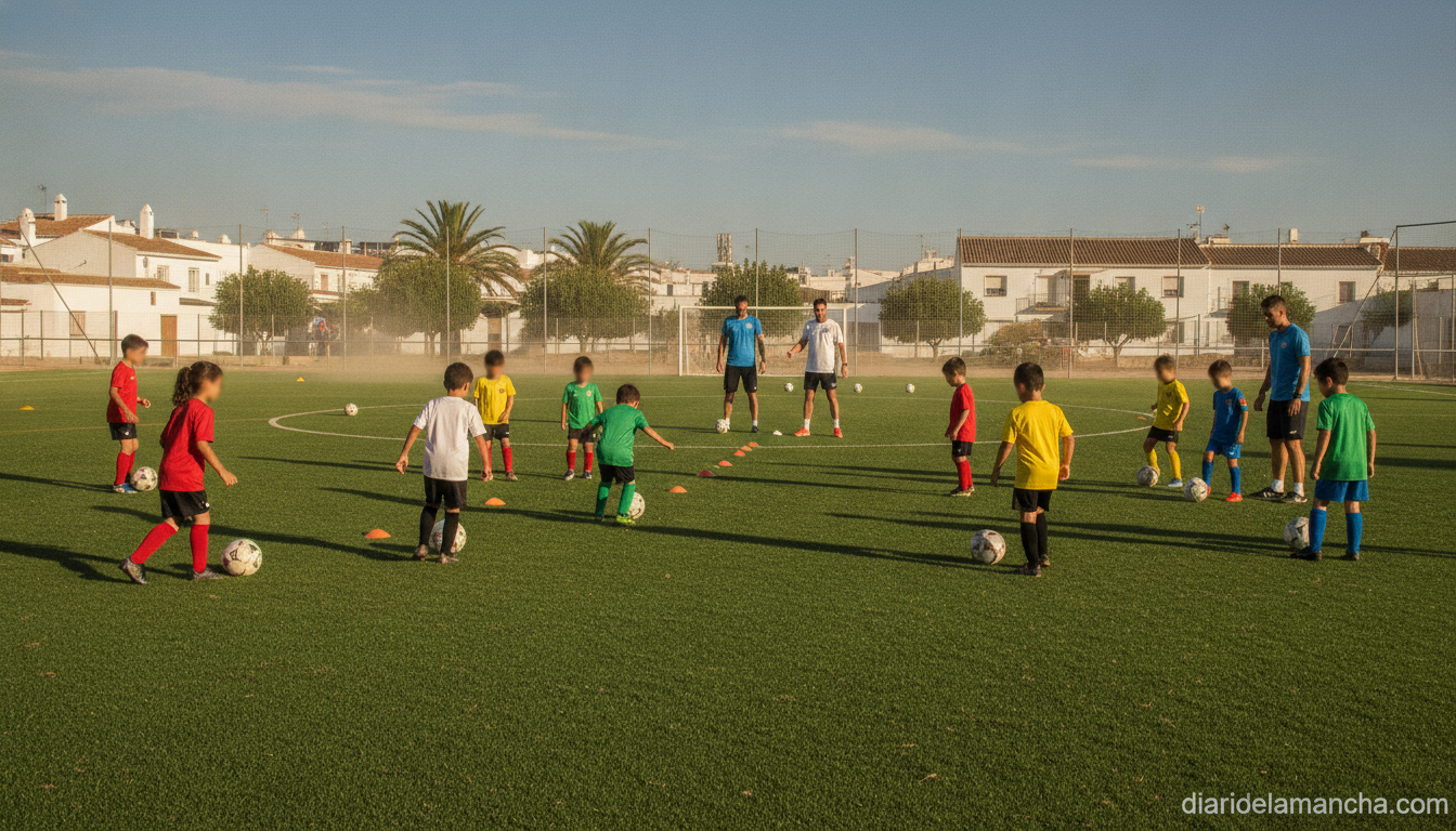 La Iniesta Academy vuelve a Alcázar para formar a más de 150 jóvenes
