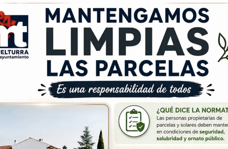 Colaboración Ciudadana para Mantener Limpias las Parcelas y Solares