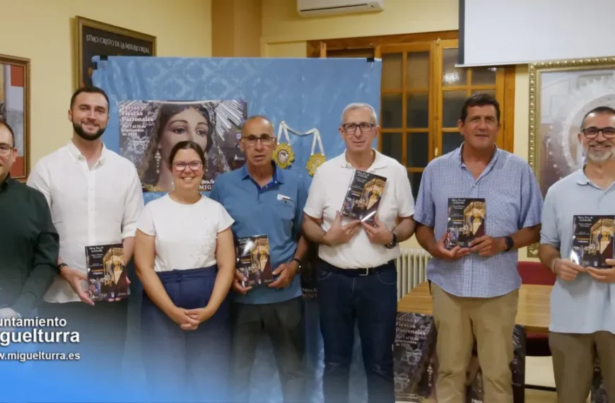 Miguelturra se Prepara para sus Fiestas Patronales 2026 con la Presentación del Cartel y Programa de Cultos