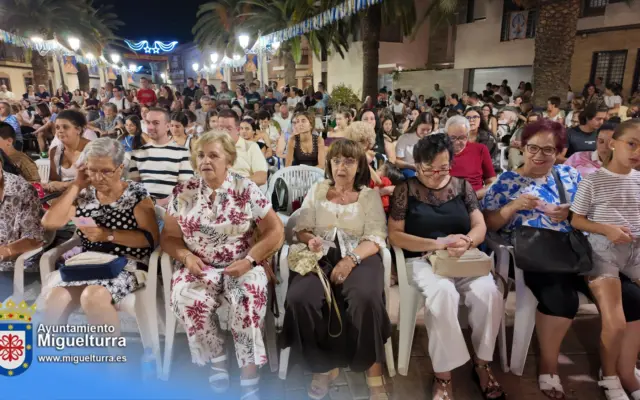 Bingo Solidario Virgen de la Estrella en la Plaza de la Virgen de Miguelturra