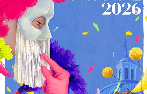 Cartel anunciador de una edicion anterior del Carnaval de Miguelturra