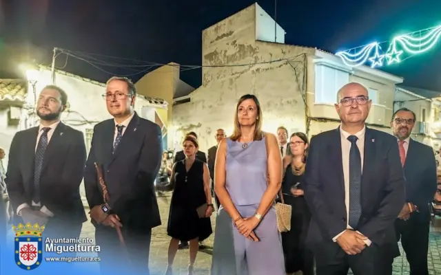 Procesion de la Octava de la Virgen de la Estrella por las calles de Miguelturra