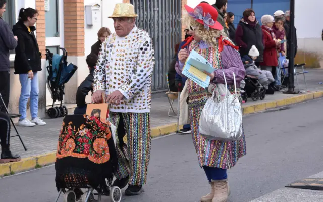 Octavio Martín desfilando durante el Carnaval de Miguelturra en una imagen de archivo