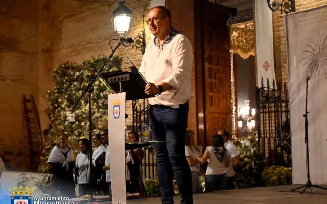 Pregón de las Ferias y Fiestas 2026 de Miguelturra en la Plaza de la Virgen