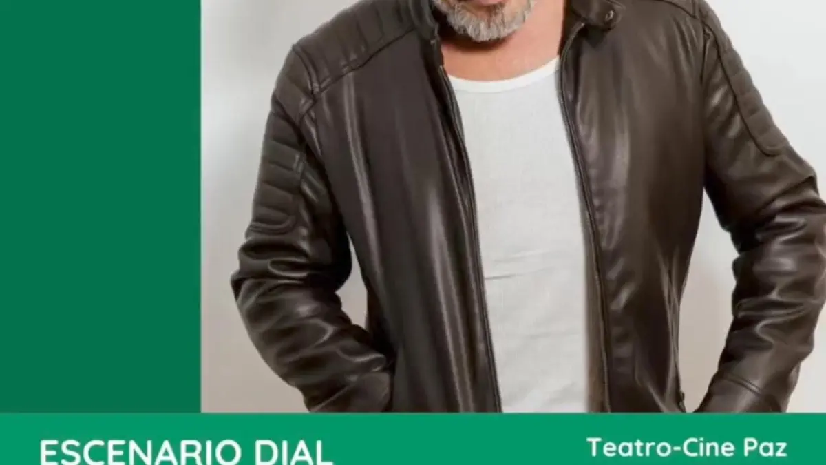 Cartel del concierto de David de María en el Teatro Cine Paz de Miguelturra
