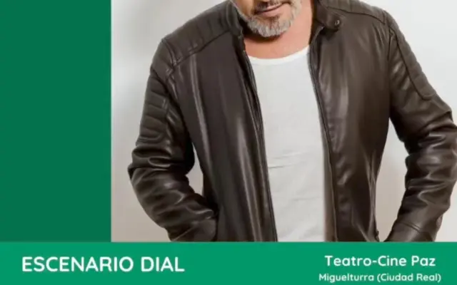 Cartel del concierto de David de María en el Teatro Cine Paz de Miguelturra