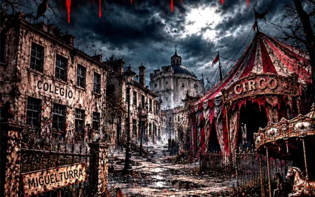 Cartel del Pasaje del Terror 2026 de la Asociación Kapikúa en Miguelturra
